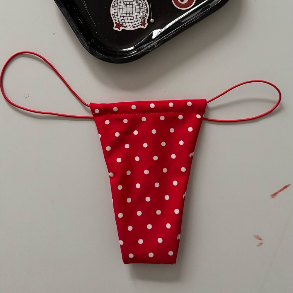Polka dot bikini